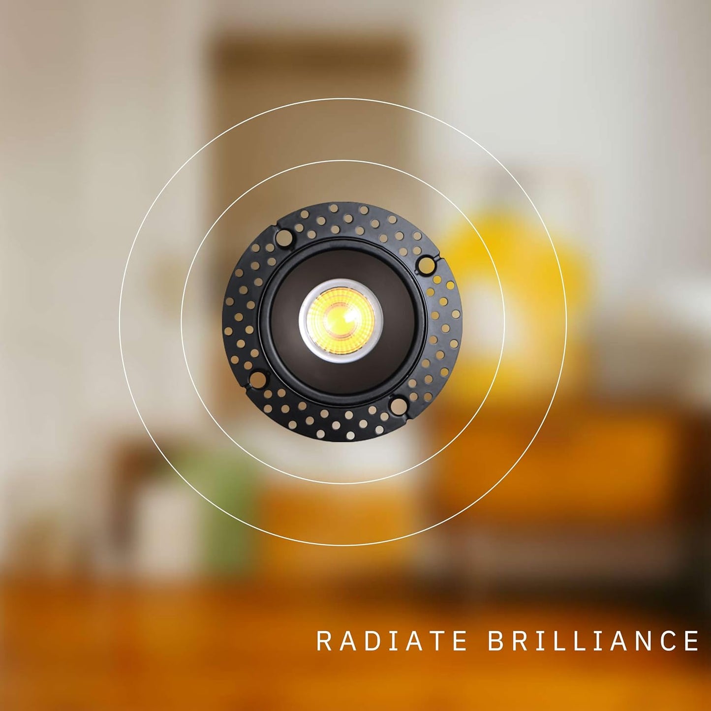 P-5060 2 Inch Trimless Round Black 8W 600 Lumens 5CCT Recessed Light