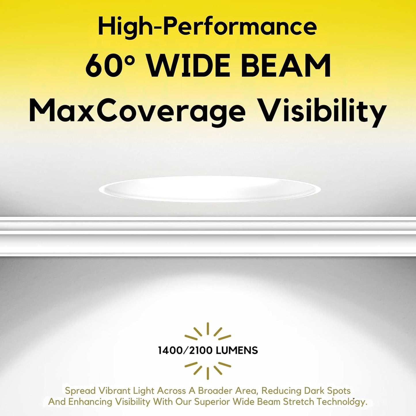 P-7493 3 inch Round Black Ultra-Shallow Trim HO, 15/20W, 1400/2100 Lumens, 5CCT Recessed Light