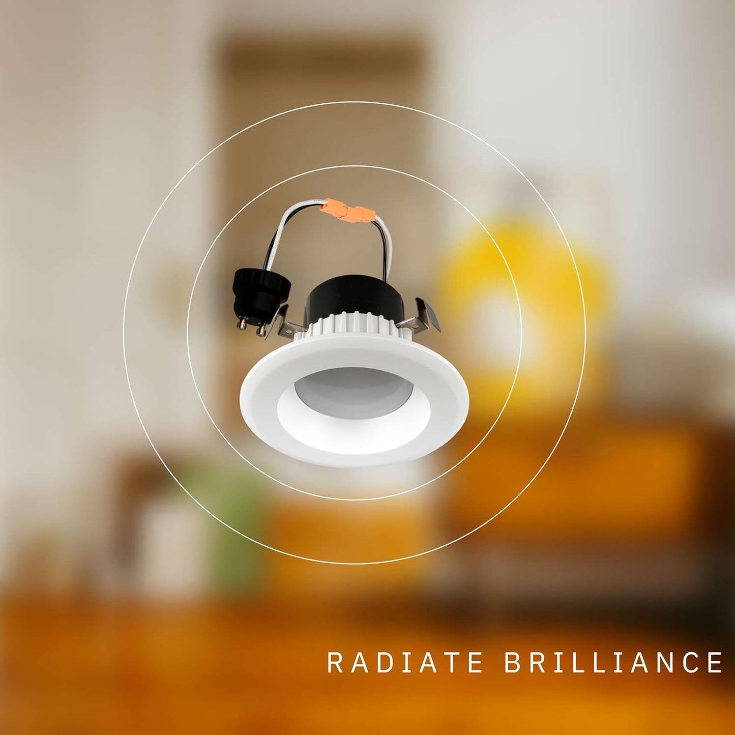 P-5227 3 Inch Round White 9W 700 Lumens 5CCT Retrofit Light