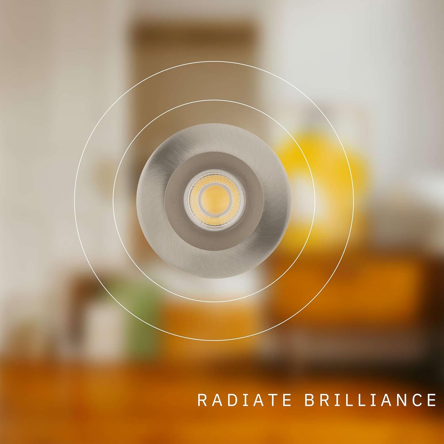 P-6015 3 Inch Brushed Nickel Round 15W 1400 Lumens 5CCT Recessed Light