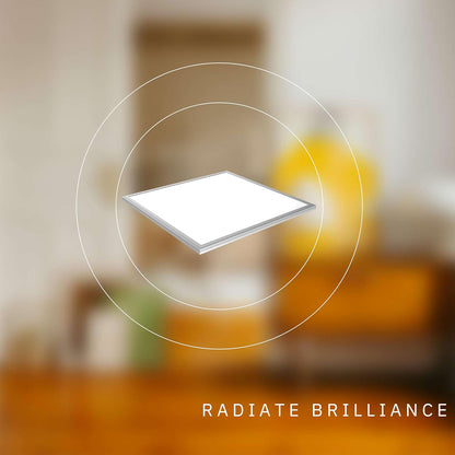 P-5203 2x2 White 50W 6500 Lumens Super White 5k Flat Panel Light