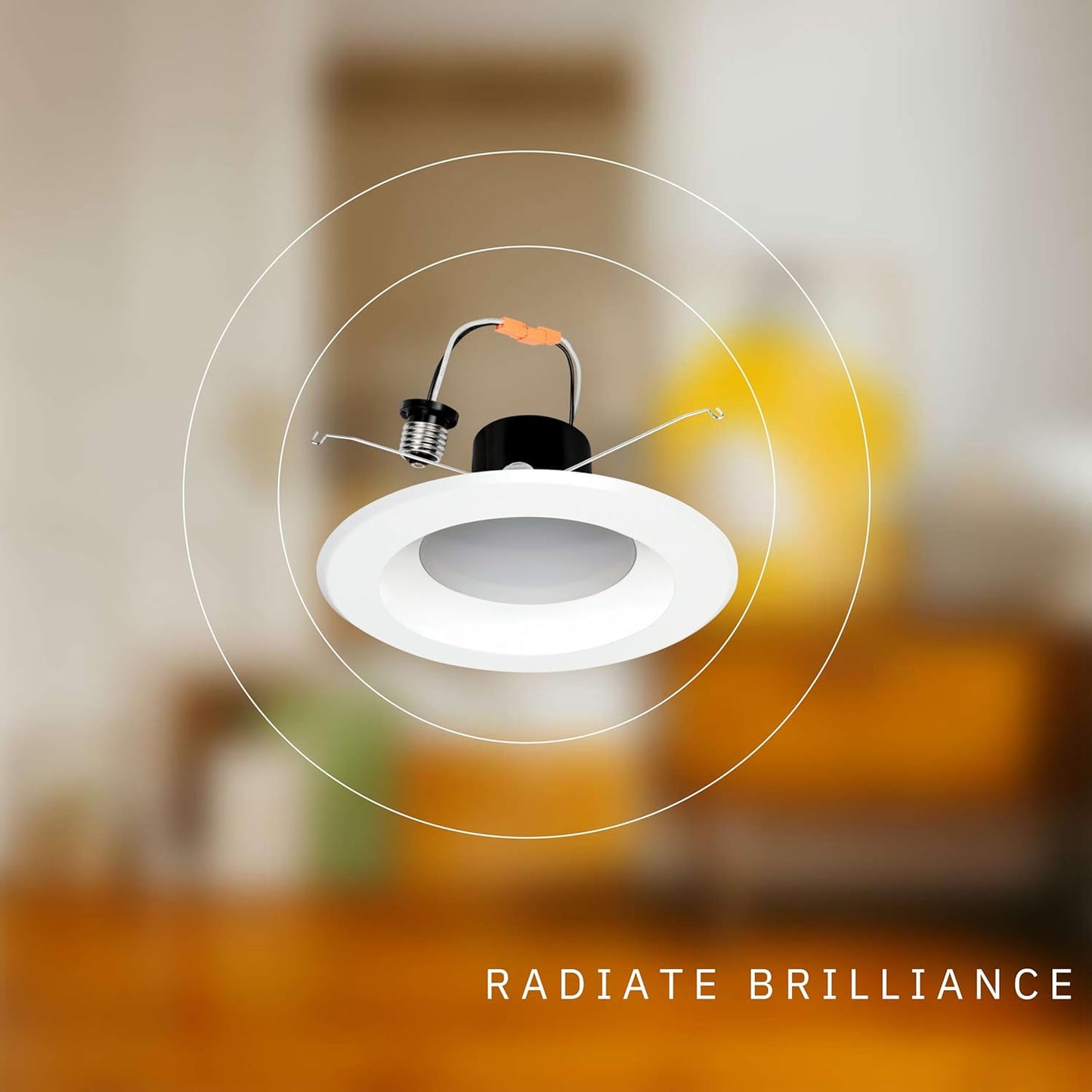P-5723 5-6 Inch Retrofit Round White 14W 1350 Lumens 5CCT Recessed Light