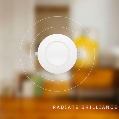 P-5141 5 Inch Round White 14W 1050 Lumens 5CCT Slim Ultra-Thin light