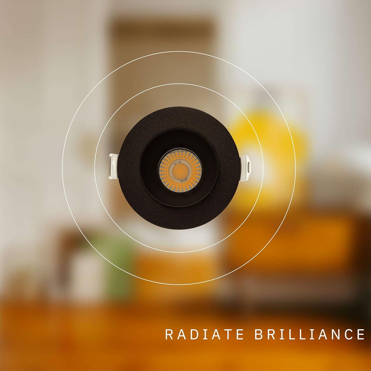 P-5017 2 Inch Round Bronze Finish 8W 700 Lumens 5CCT Recessed Light
