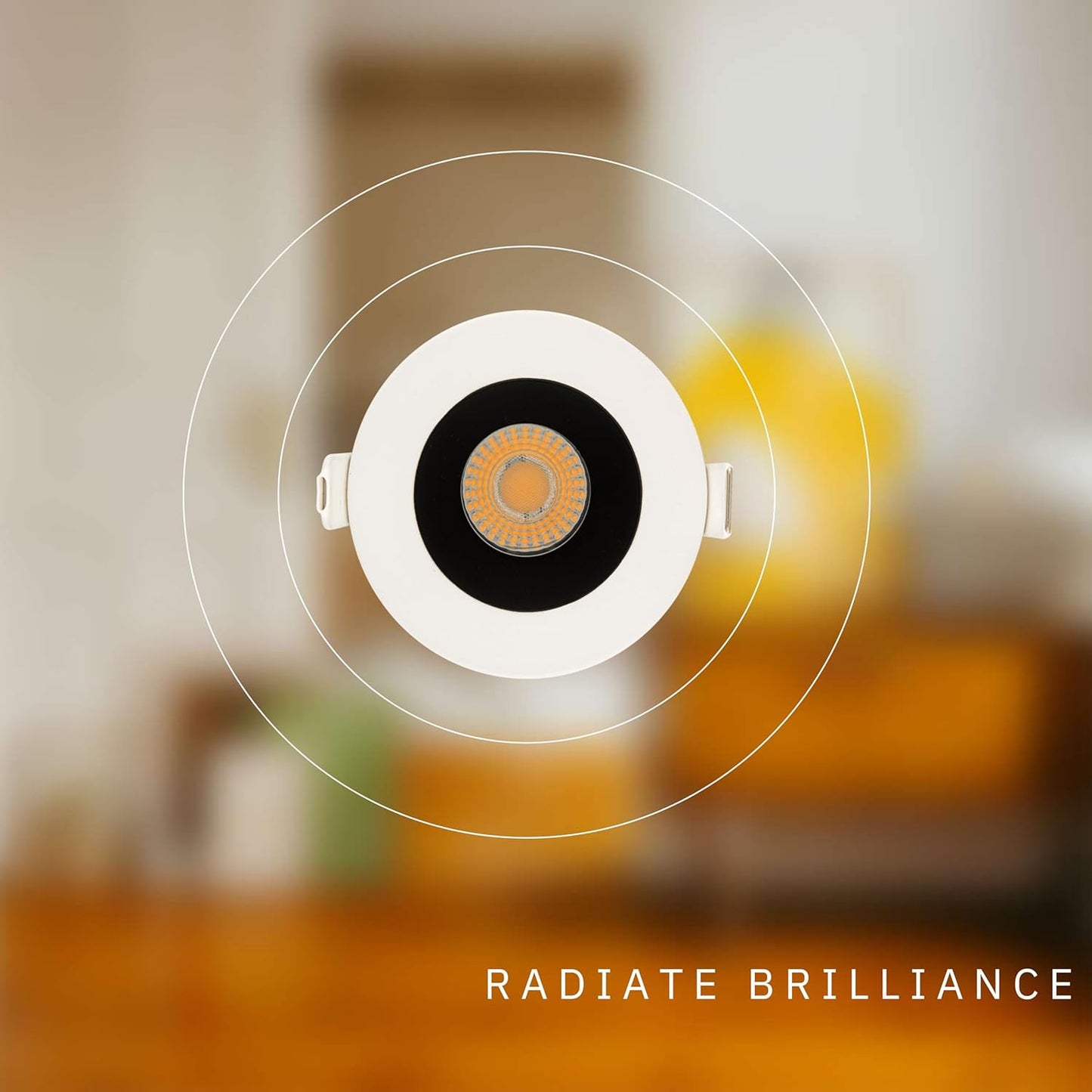 P-6152 2 Inch Two-Tone Round 20W 1700/1200 Lumens 5CCT Recessed Light
