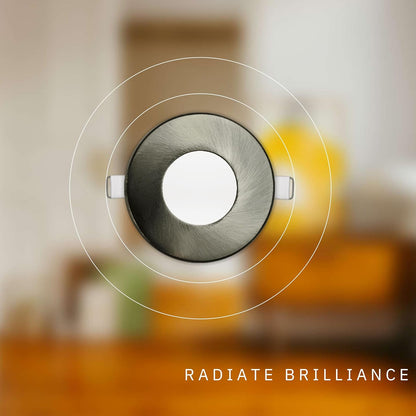 P-6619 2 Inch Slim Ultra-Thin Round, Brushed Nickel 5 Watts, 300 Lumens 5CCT Recessed Light