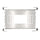 P-5269 2 & 3 inch Multiple Universal New Construction Plate for LED Recessed Lighting Kits