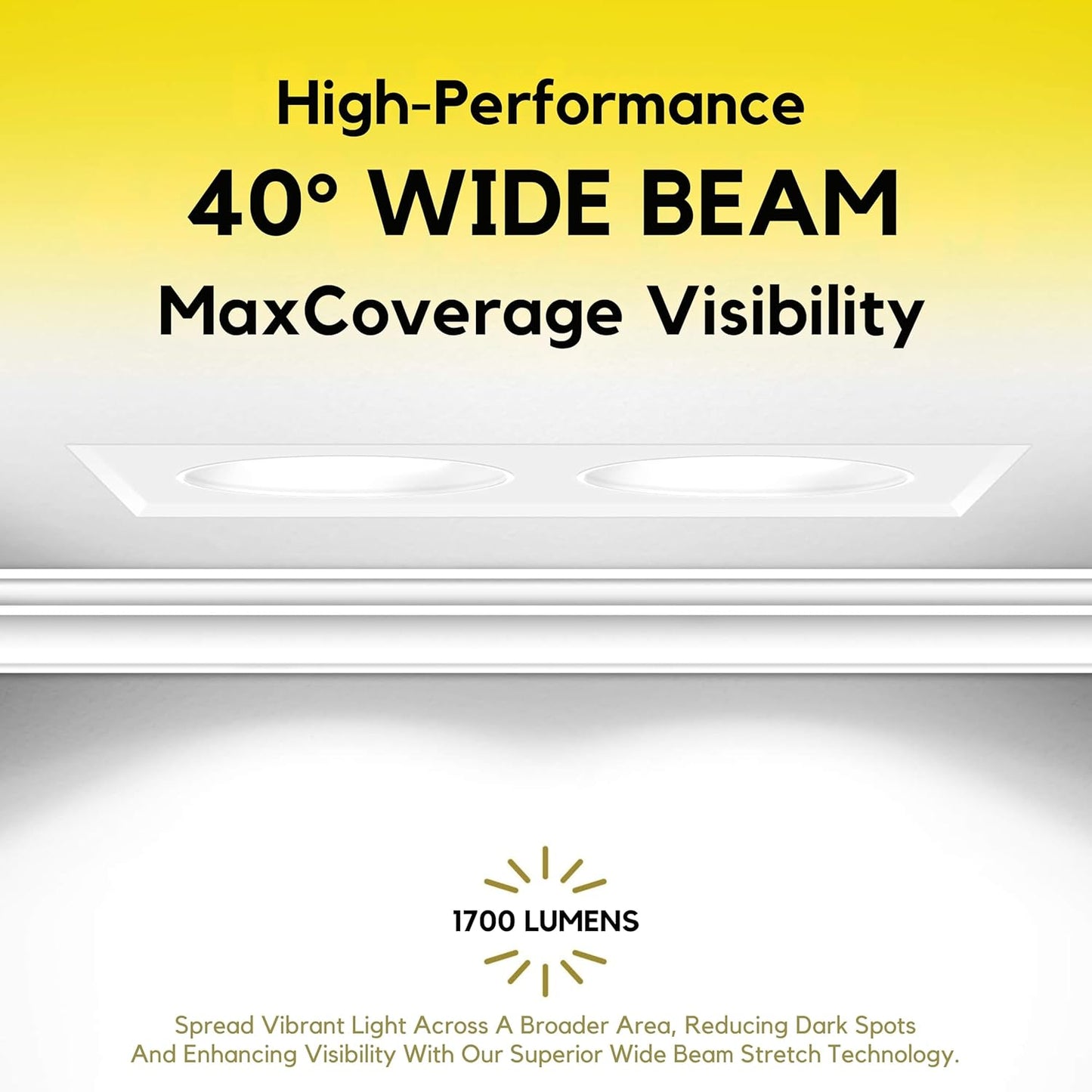 P-7413 3 inch Trimless 2 Head Round White 18W, 1700 Lumens, 5CCT Recessed Light