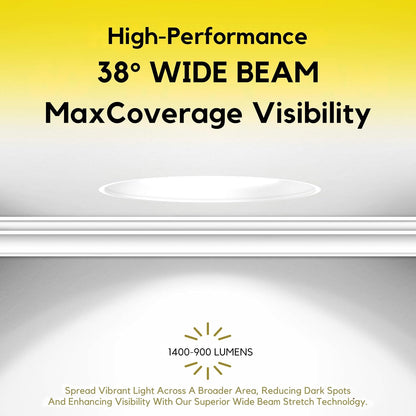 P-7106 3.5 inch Trimless Round White 15-9W, 1400-900 Lumens 5CCT Recessed Light