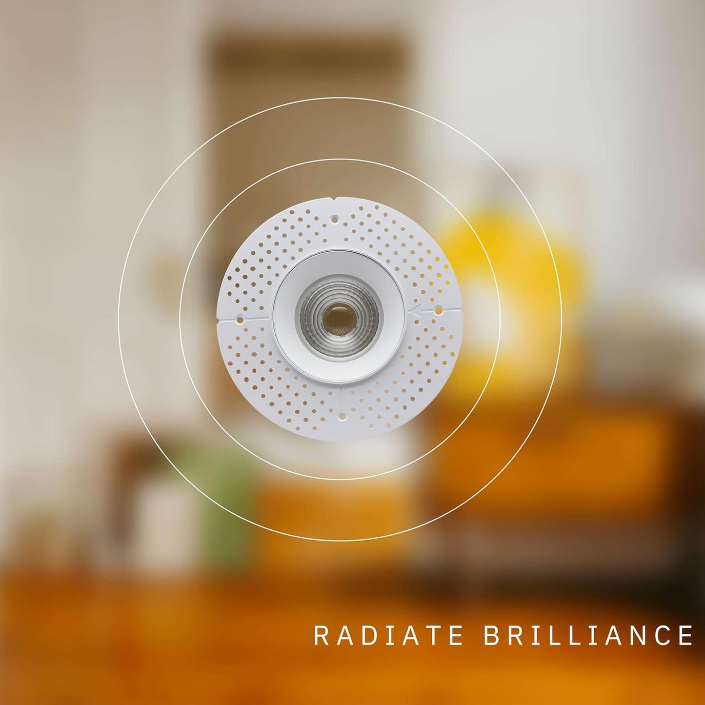 P-5438 4 Inch Trimless Round White 18W 1600 Lumens 5CCT Recessed Light