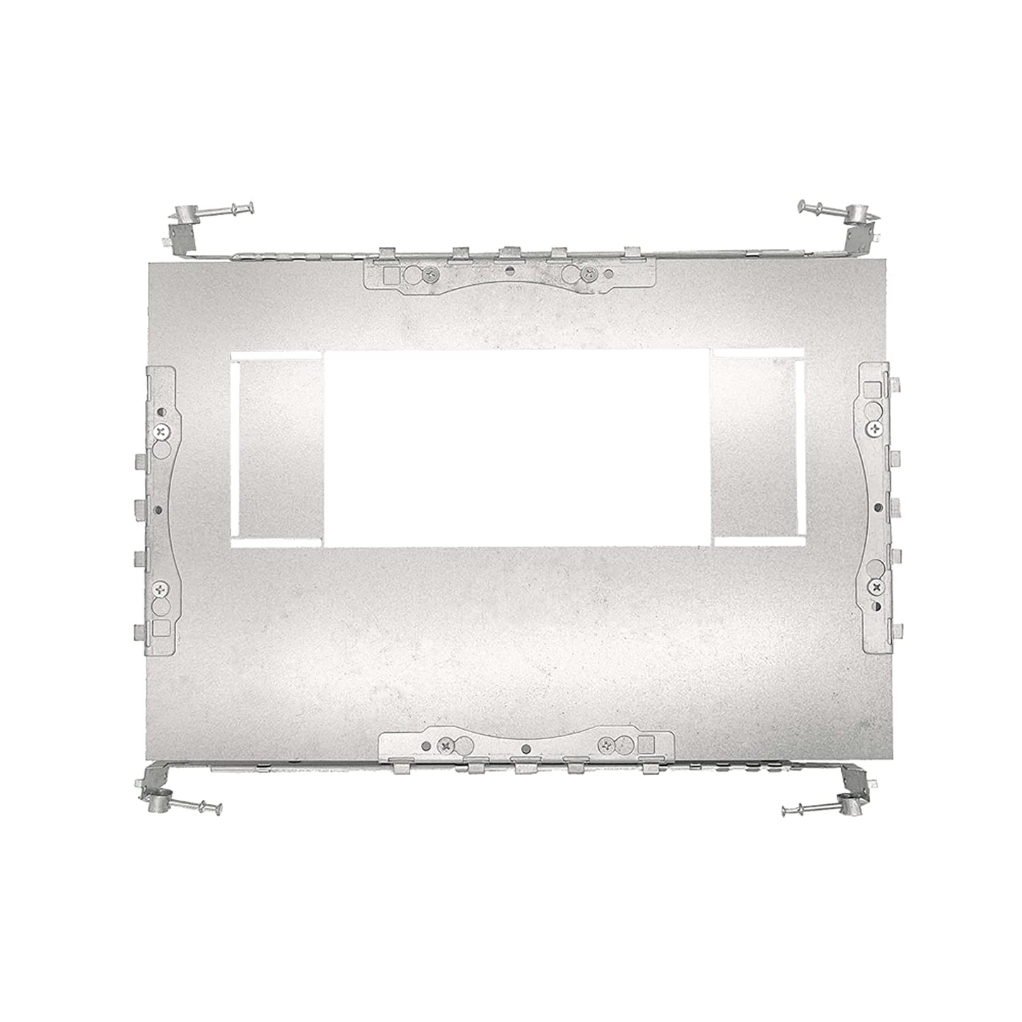 P-5268 4 inch Multiple Universal New Construction Plate for LED Recessed Lighting Kits