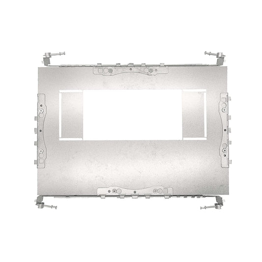 P-5268 4 inch Multiple Universal New Construction Plate for LED Recessed Lighting Kits