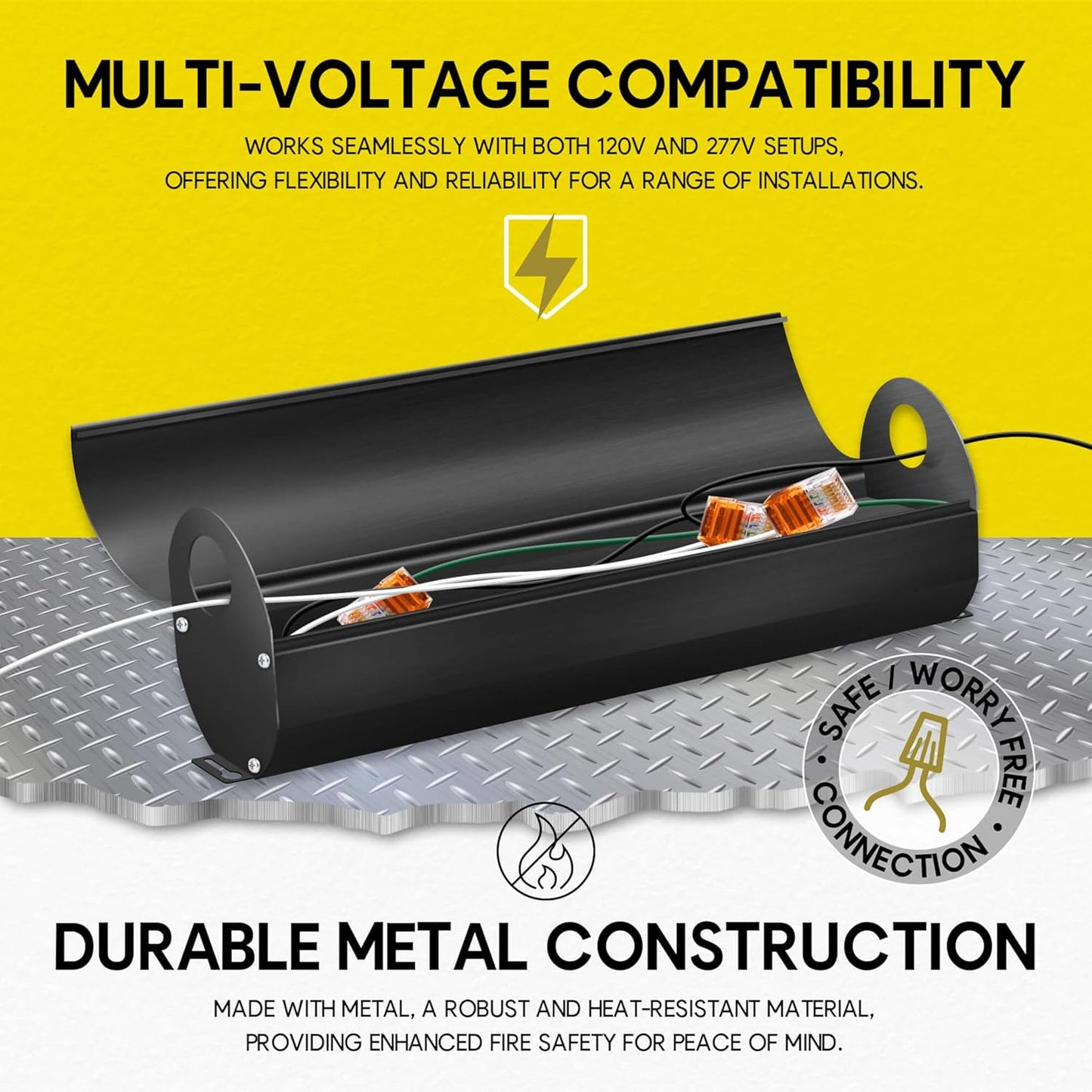 P-7469 4 inch Trimless Single Head Square White HO, 20/32W, 2000/3000 Lumens, 5CCT Recessed Light