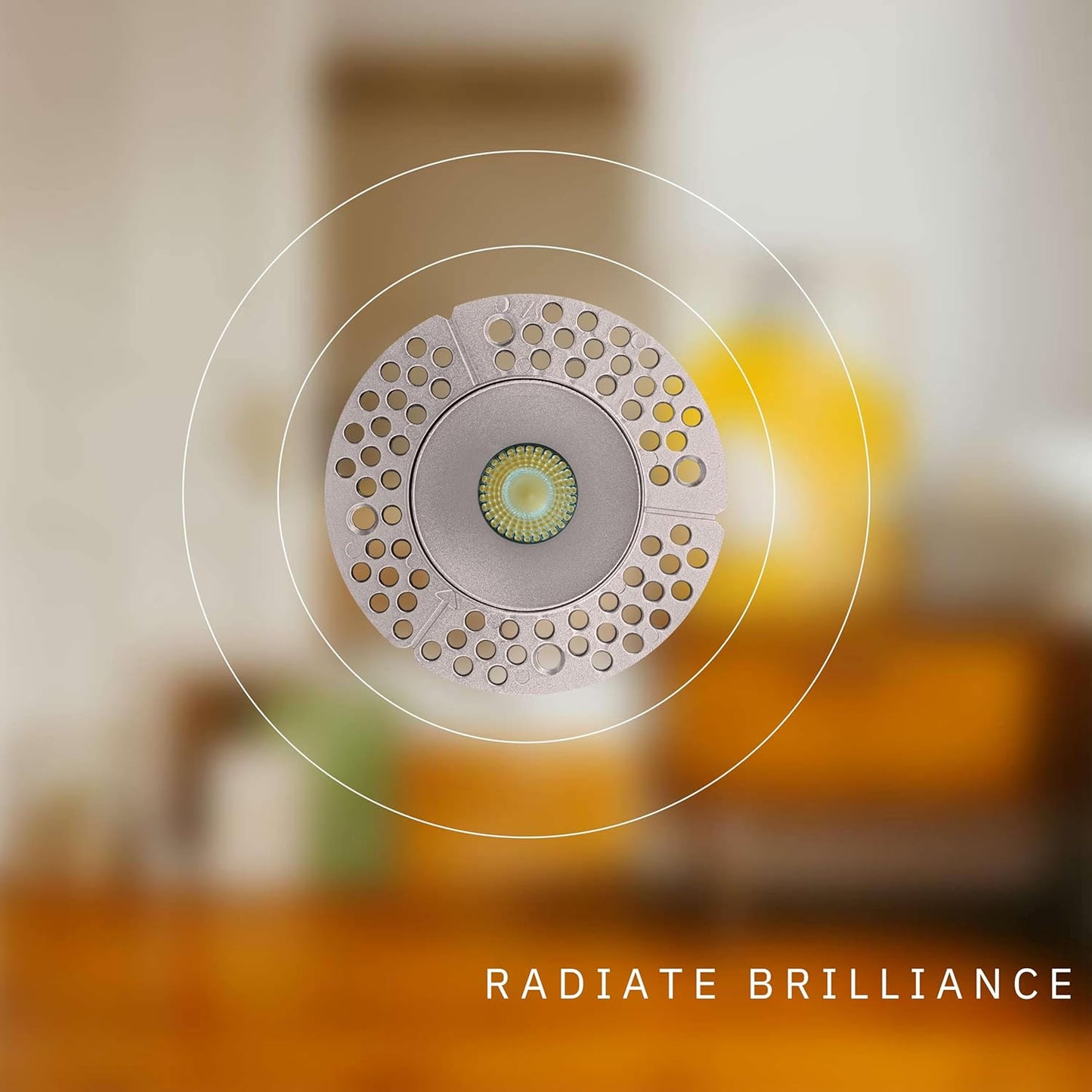 P-6410 2 Inch Trimless Round, Nickel Finish 8 Watts, 700 Lumens 5CCT Recessed Light