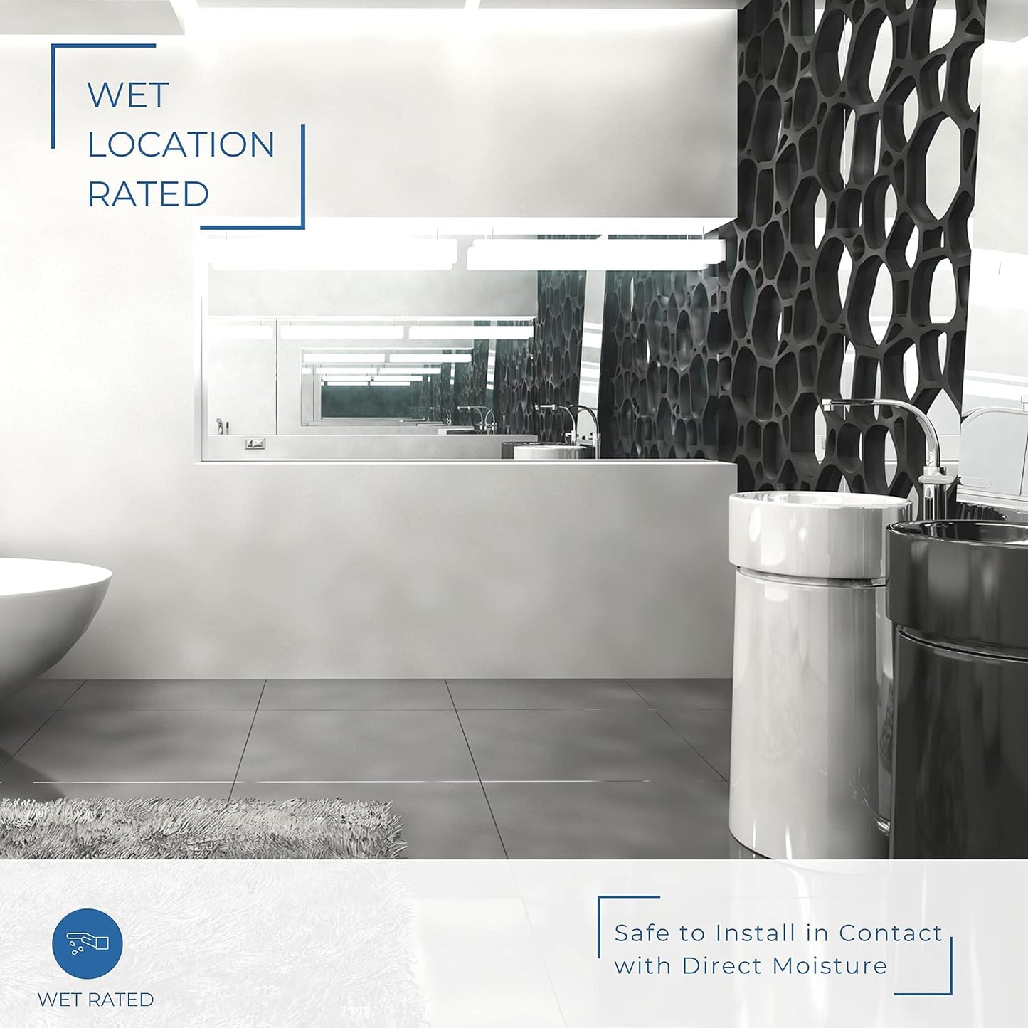 P-5993 3 Inch White Round 9W 850 Lumens 5CCT Recessed Light