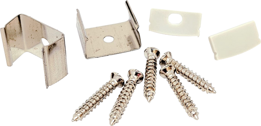 Perlglow P-96425 additional kit for 1/2" aluminum surface mount channel