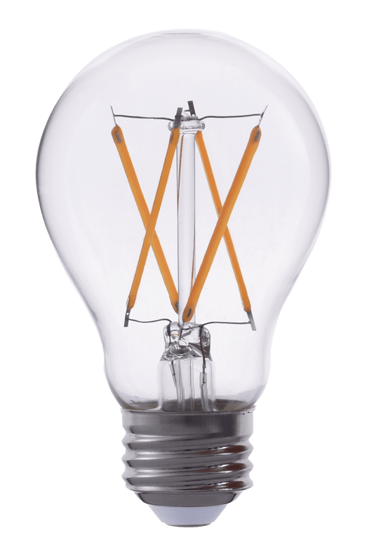 Perlglow 7 Watts A19 Shape E26 Base Type 850 Lumens Clear LED Light Bulb 5000k Super White