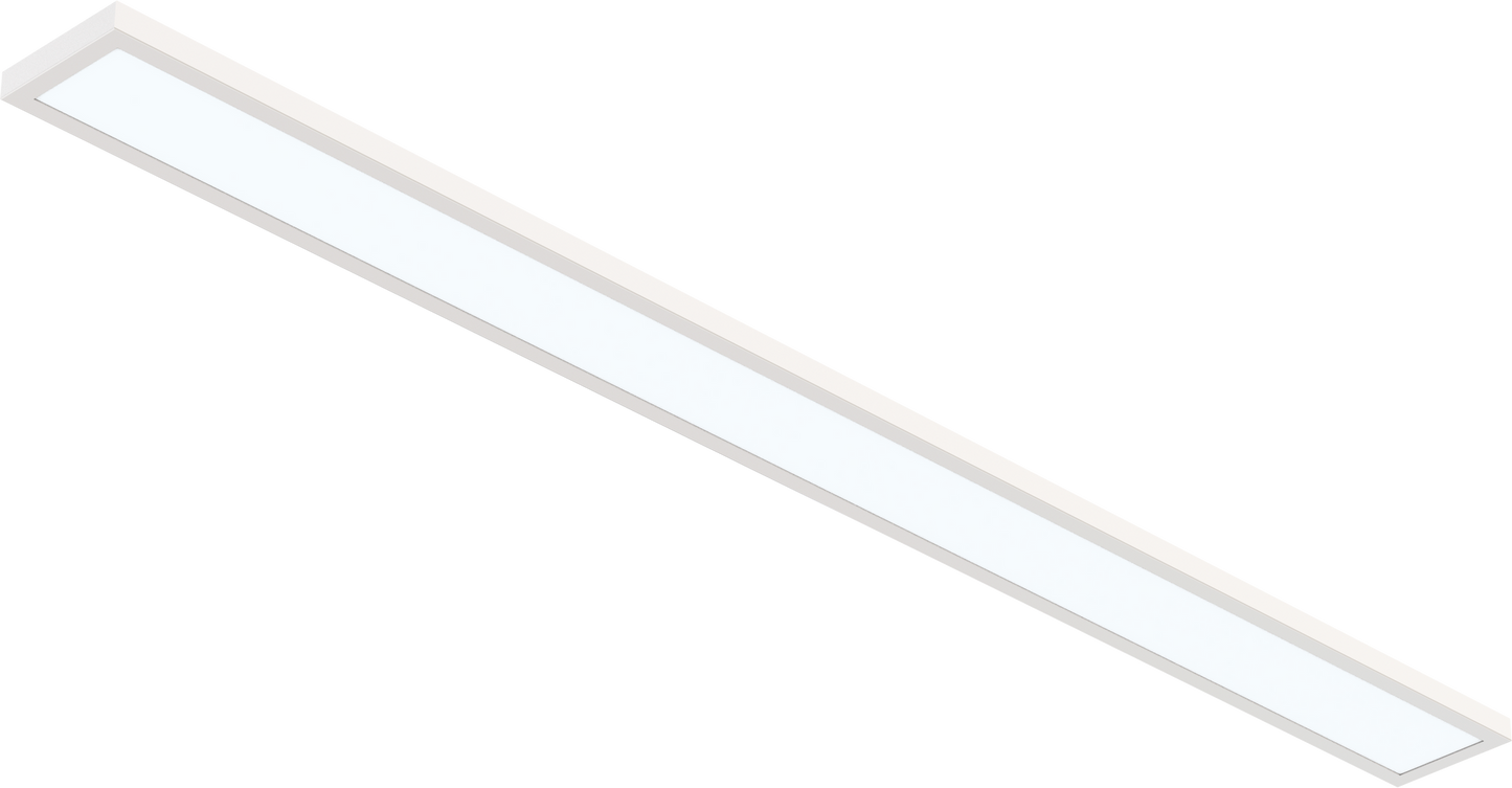 Perlglow 4X4 20/30/40W 2200/3300/4400 Lumens Frosted White Finish Rectangle Shape Wet Rated Selectable CCT 30,35,41,50,65K Surface Mount Panel