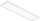 Perlglow 6X2 22W 2420 Lumens Frosted White Finish Rectangle Shape Wet Rated Selectable CCT 30,35,41,50,65K Surface Mount Panel