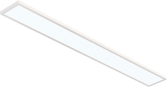 Perlglow 6X4 20/30/40W 2200/3300/4400 Lumens Frosted White Finish Rectangle Shape Wet Rated Selectable CCT 30,35,41,50,65K Surface Mount Panel