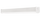 Perlglow 2 Ft 12/24W 1200/2400 Lumens Frosted White Finish Linear Shape Damp Rated Selectable CCT 30,35,41,50,65K Linkable Linear Fixture