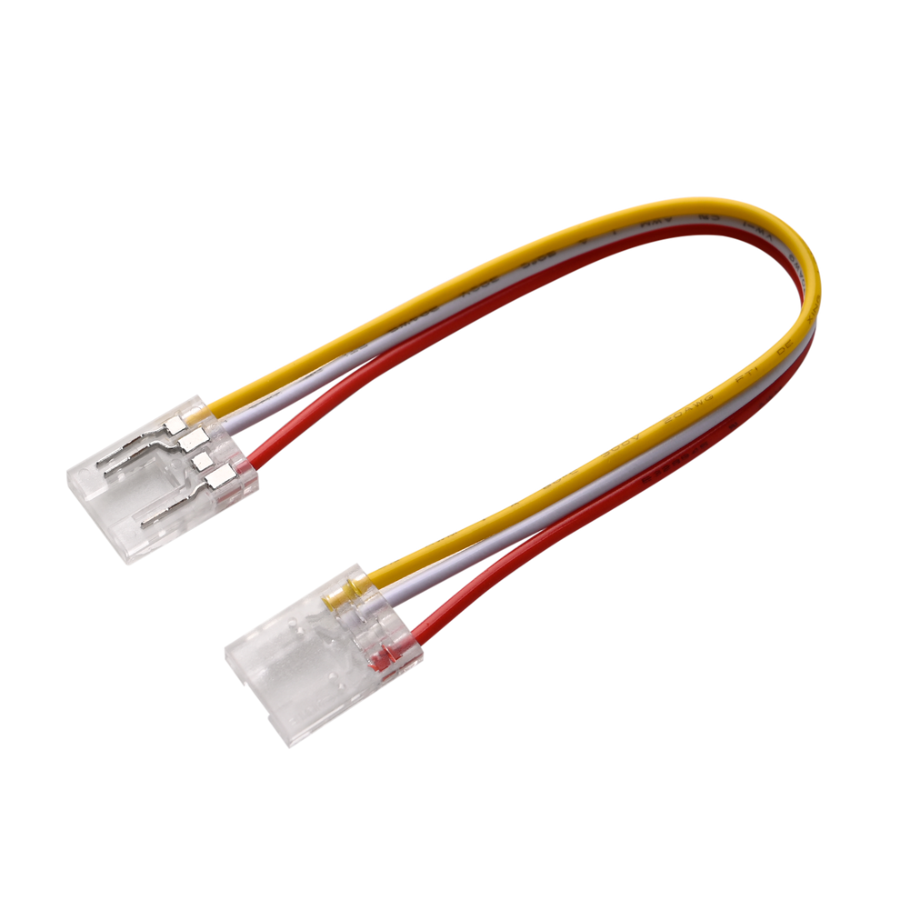 Perlglow P-48524 clear cct connector with 6" wire 5pk