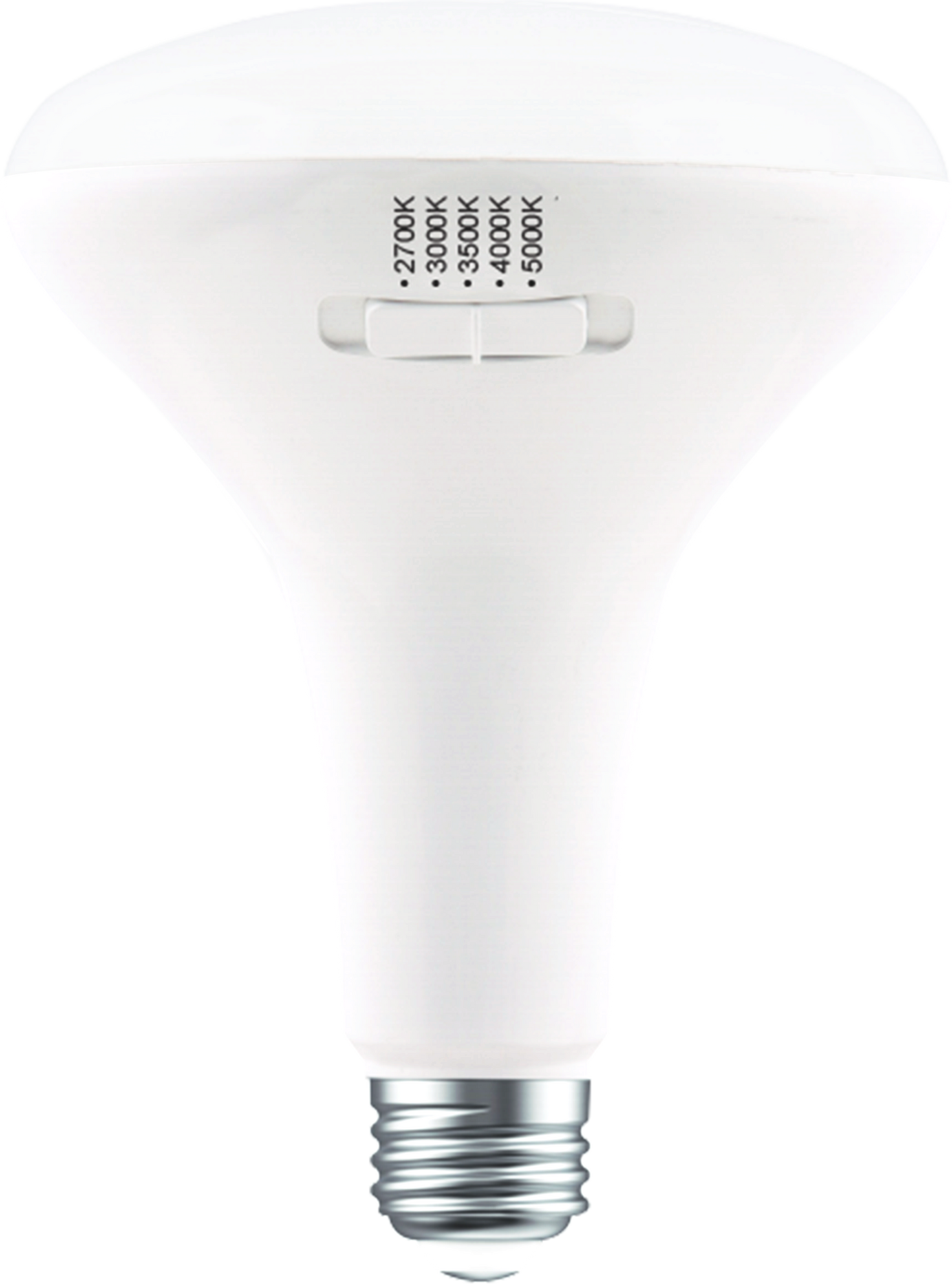 Perlglow 10 Watts BR30 Shape E26 Base Type 900 Lumens Frosted LED Light Bulb 27,30,35,41,50K Selectable CCT