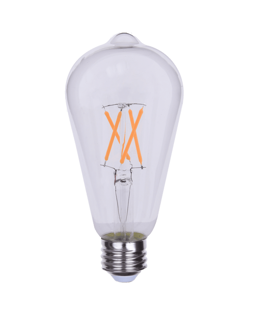 Perlglow 4 Watts ST21 Shape E26 Base Type 400 Lumens Clear LED Light Bulb 2700K Soft White