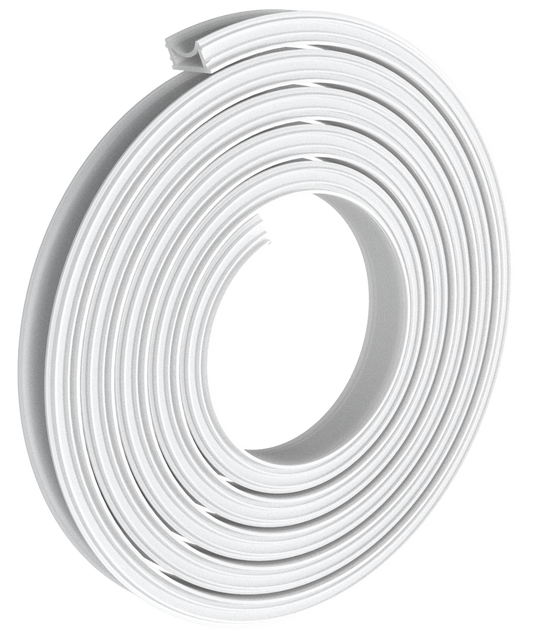 Perlglow P-95728  Pc opal Cover Material Frosted 1" flexible trimless channel silicon cover