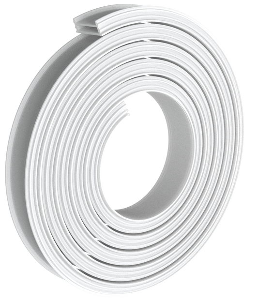 Perlglow P-95729  Pc opal Cover Material Frosted 1.5" flexible trimless channel silicon cover