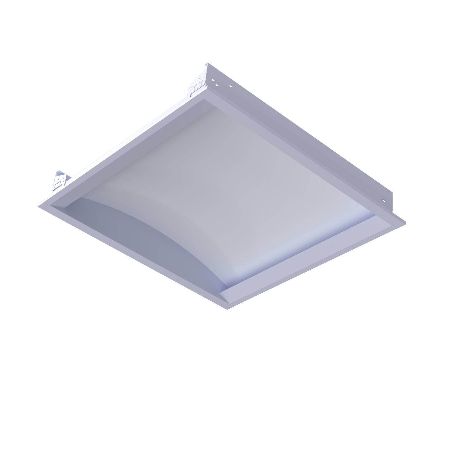 Perlglow 2X2 30/40/50W 3450/4600/5750 Lumens Frosted Wet Rated Selectable CCT 30,35,41,50,65K Indirect Single Vault Troffer