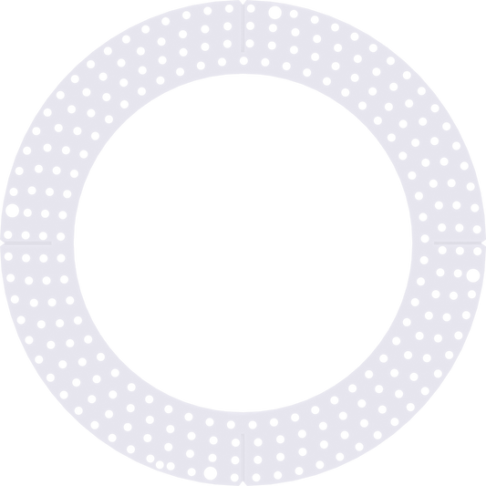 Perlglow P-98413 1 MM Thickness Mud-in Mounting  mud-in goof ring (6.50 Inch  - 9.30  Inch)