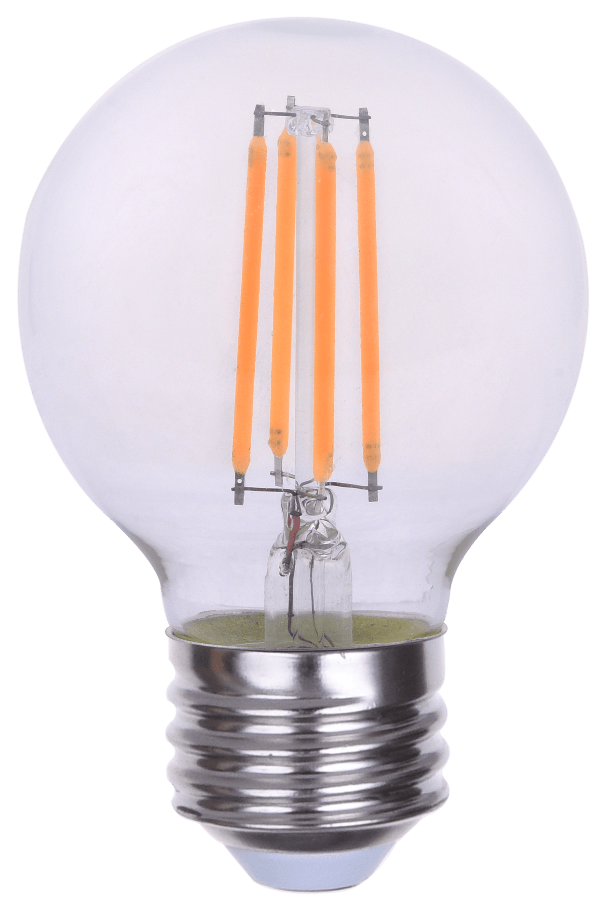 Perlglow 3.5 Watts G16 Shape E26 Base Type 400 Lumens Clear LED Light Bulb 2700K Soft White