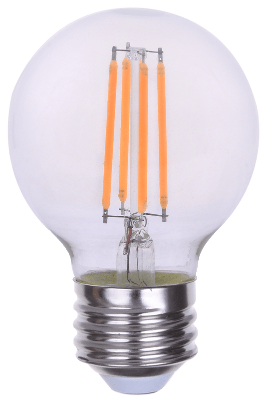 Perlglow 3.5 Watts G16 Shape E26 Base Type 400 Lumens Clear LED Light Bulb 2700K Soft White