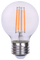 Perlglow 3.5 Watts G16 Shape E26 Base Type 400 Lumens Clear LED Light Bulb 2700K Soft White