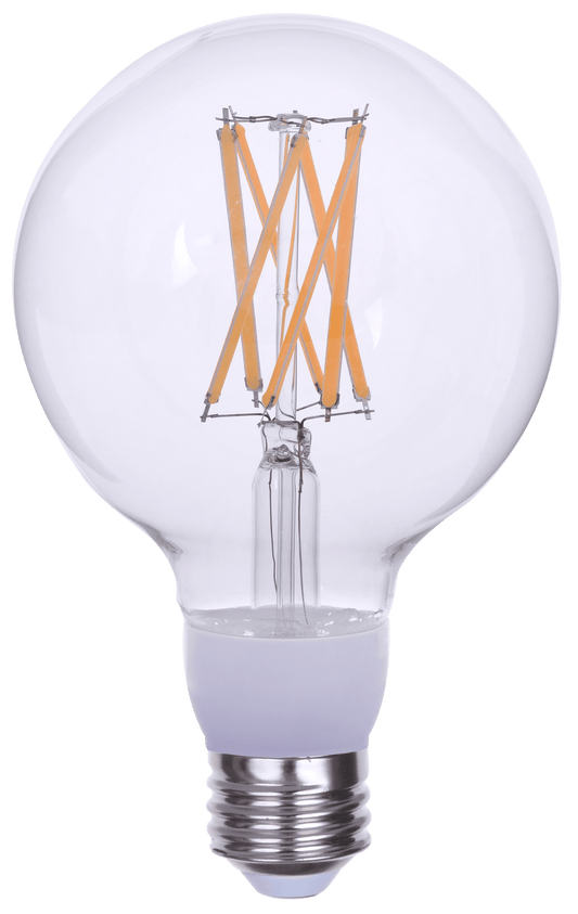 Perlglow 15 Watts G30 Shape E26 Base Type 1600 Lumens Clear LED Light Bulb 5000K Super White