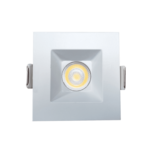 P-5004 1.5 Inch Square White 7W 500 Lumens 5CCT Recessed Light