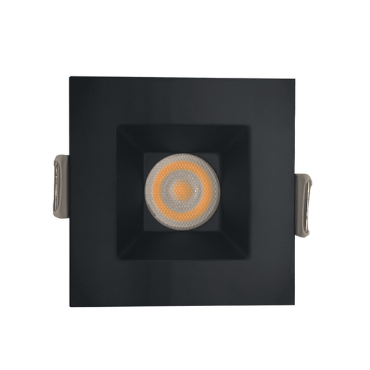 P-5005 1.5 Inch Square Black 7W 500 Lumens 5CCT Recessed Light