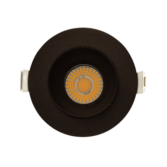 P-5017 2 Inch Round Bronze Finish 8W 700 Lumens 5CCT Recessed Light