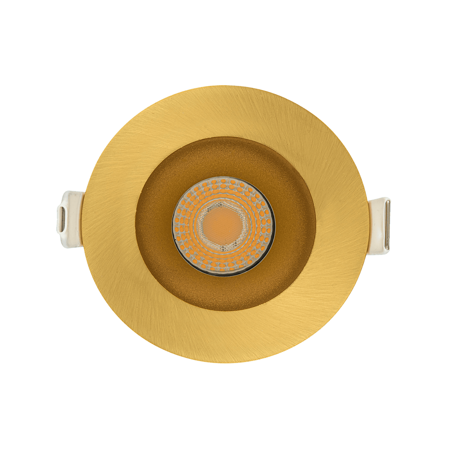 P-5019 2 Inch Round Brushed Brass 8W 700 Lumens 5CCT Recessed Light