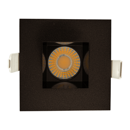 P-5035 2 Inch Square Bronze 14/20W 1200/1700 Lumens 5CCT Recessed Light