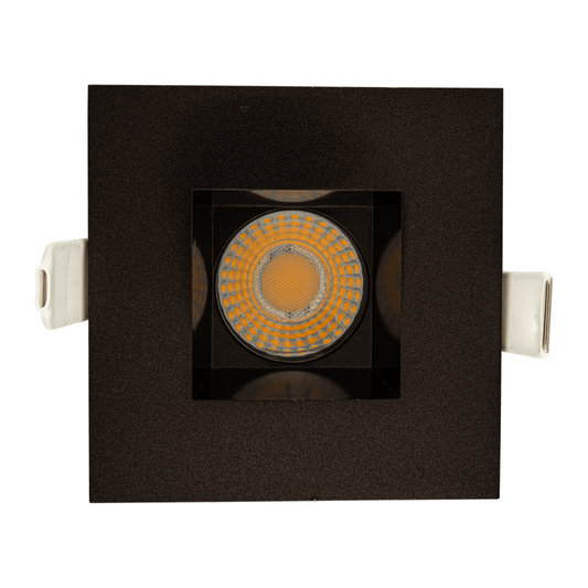 P-5035 2 Inch Square Bronze 14/20W 1200/1700 Lumens 5CCT Recessed Light