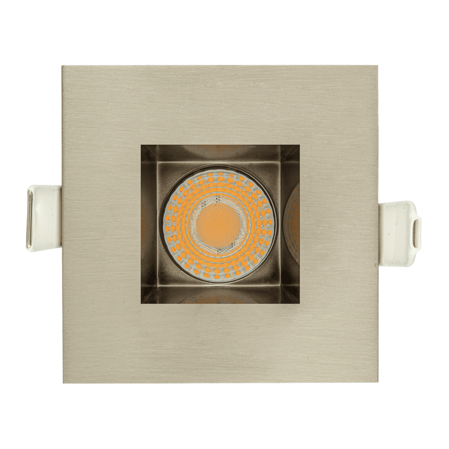 P-5036 2 Inch Square Brushed Nickel 14/20W 1200/1700 Lumens 5CCT Recessed Light