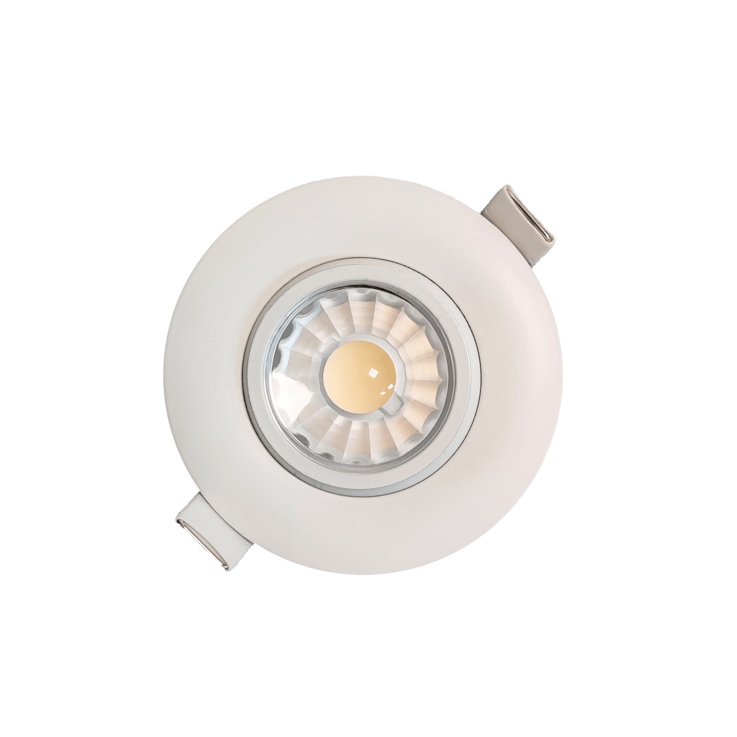 P-5100 3 Inch Round White 8W 650 Lumens 5CCT Gimbal Light