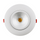 P-5109 6 Inch Round White 18W 1400 Lumens 5CCT Gimbal Light