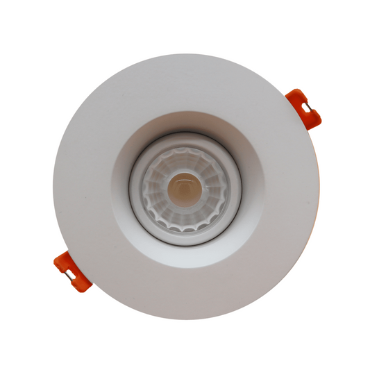 P-5110 3 Inch Round White 8W 650 Lumens 5CCT Gimbal Light