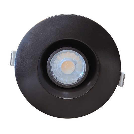 P-5113 3 Inch Round Bronze 8W 650 Lumens 5CCT Gimbal Light