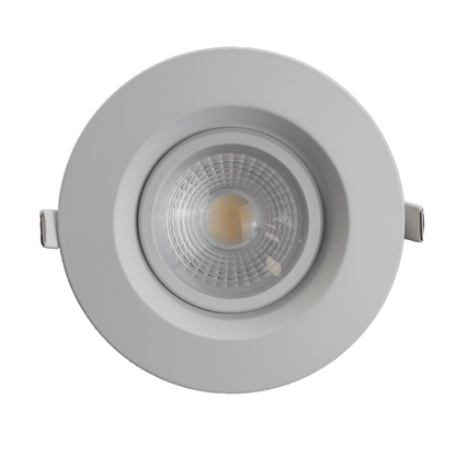 P-5118 4 Inch Round White 14W 1100 Lumens 5CCT Gimbal Light