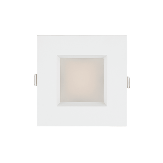 P-5134 4 Inch Square White 15W 1200 Lumens 5CCT Slim Light