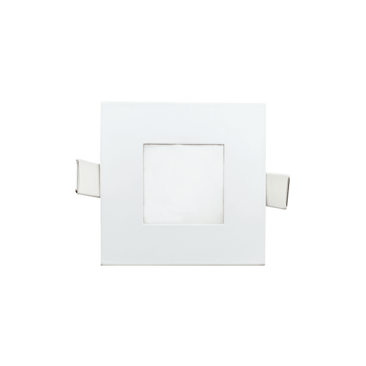P-5144 3 Inch Square White 8W 500 Lumens 5CCT Slim Ultra-Thin light